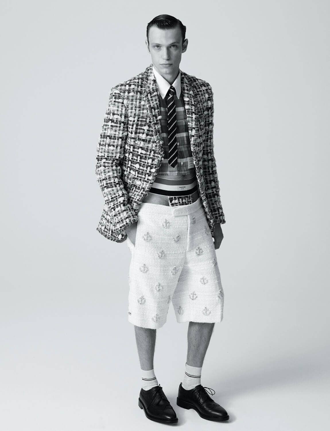 Thom Browne【 コーデが格上げ☆Tartan Tweed Opera Ballerina】 Thom Browne: The Prince of New York - The New York Times